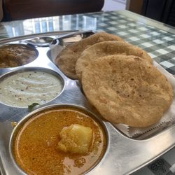 Bawarchi on Devon Restaurant - Puri & saag