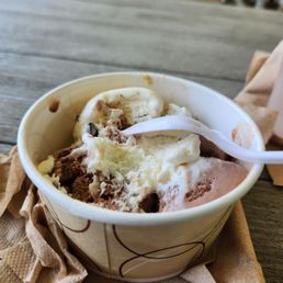 Two scoop was more like one Two scoop was more like one