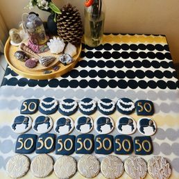 Great gatsby themed cookies Great gatsby themed cookies