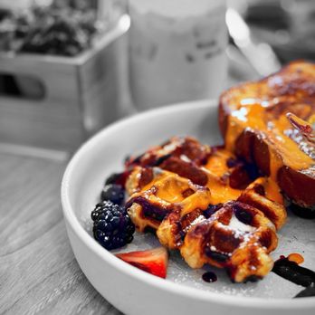 Taste & Glory - Thai tea croffle and French toast mix | ig : whaEVAeats - Breakfast & Brunch Near Me - San Mateo, California Taste & Glory - Thai tea croffle and French toast mix | ig : whaEVAeats - Breakfast & Brunch Near Me - San Mateo, California
