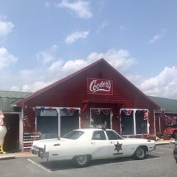 Front of Cooter's garage