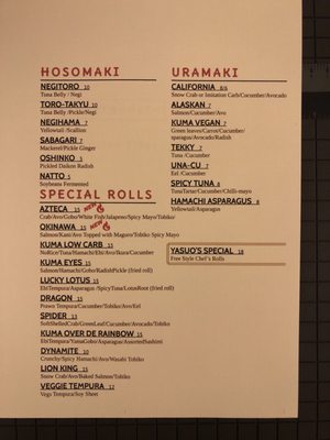 Menu photo 6 Shiro Kuma Sushi San Rafael, CA