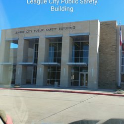 League City Public Safety Building - The front of the New League City Public Safety Building.
