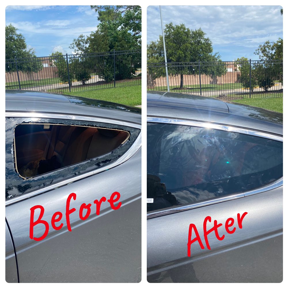 FOUR SEASONS AUTO GLASS 501 Rankin Rd, Houston, Texas Windshield