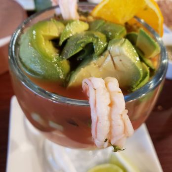 Mariscos El Alegre - a bowl of shrimp and avocado - Mexican Near Me - Anaheim, California Mariscos El Alegre - a bowl of shrimp and avocado - Mexican Near Me - Anaheim, California