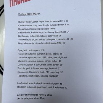 Ragazzi - Menu - Italian Near Me - Sydney, NSW Ragazzi - Menu - Italian Near Me - Sydney, NSW