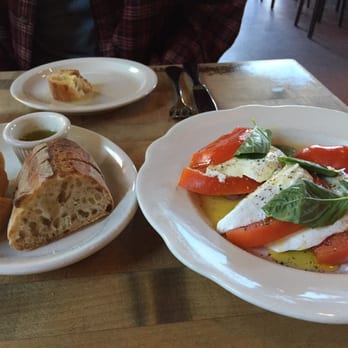 Pizzeria Bianco - Fresh bread and caprese before our pizza - Pizza Near Me - Phoenix, Arizona Pizzeria Bianco - Fresh bread and caprese before our pizza - Pizza Near Me - Phoenix, Arizona