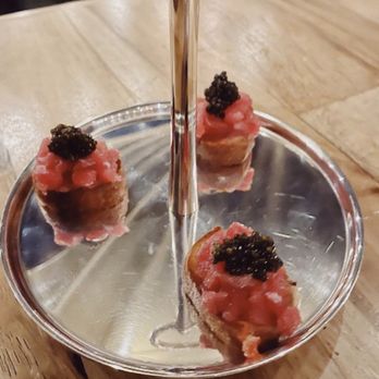 Republique - Blue fin tuna tartare which - French Near Me - Los Angeles, California Republique - Blue fin tuna tartare which - French Near Me - Los Angeles, California
