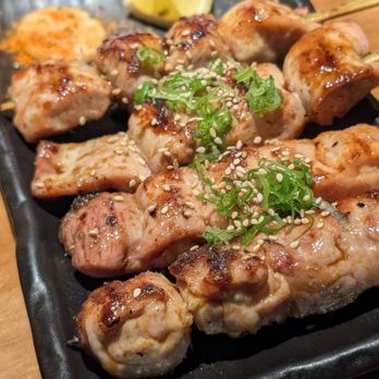 Kakushi Izakaya - Chicken thigh skewers - Sushi Bars Near Me - Newark, California Kakushi Izakaya - Chicken thigh skewers - Sushi Bars Near Me - Newark, California
