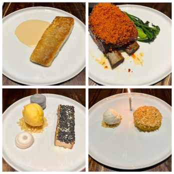 S.K.Y. - Mediterranean seabass, chili glazed short rib, dessert - New American Near Me - Chicago, Illinois S.K.Y. - Mediterranean seabass, chili glazed short rib, dessert - New American Near Me - Chicago, Illinois