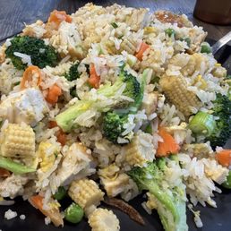 Veggie fried rice Veggie fried rice