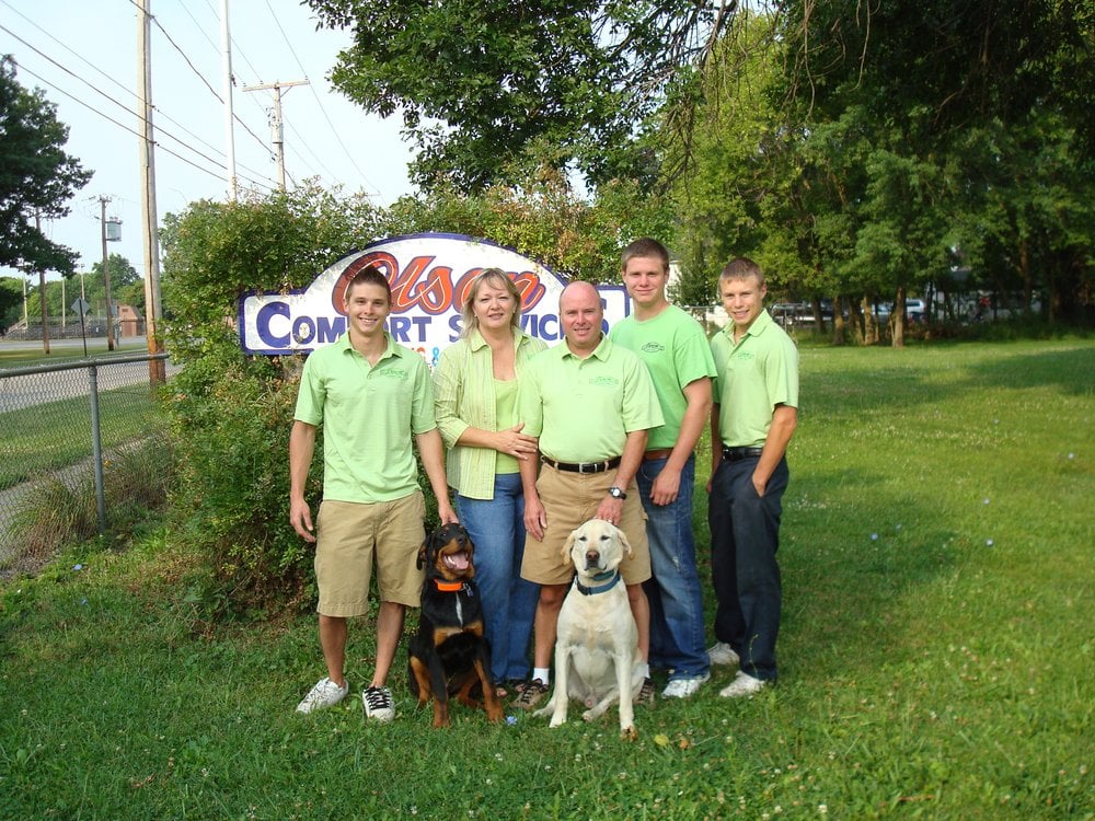 OLSON COMFORT SERVICES Updated August 2024 1402 W Dugdale Rd