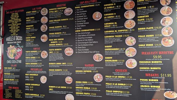 Menu photo 2 Huele a Tacos Sutherlin, OR Menu photo 2 Huele a Tacos Sutherlin, OR