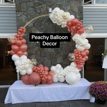 Peachy Balloon Decor - Balloon Services Near Me Peachy Balloon Decor - Balloon Services Near Me