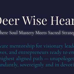 Deer Wise Heart
