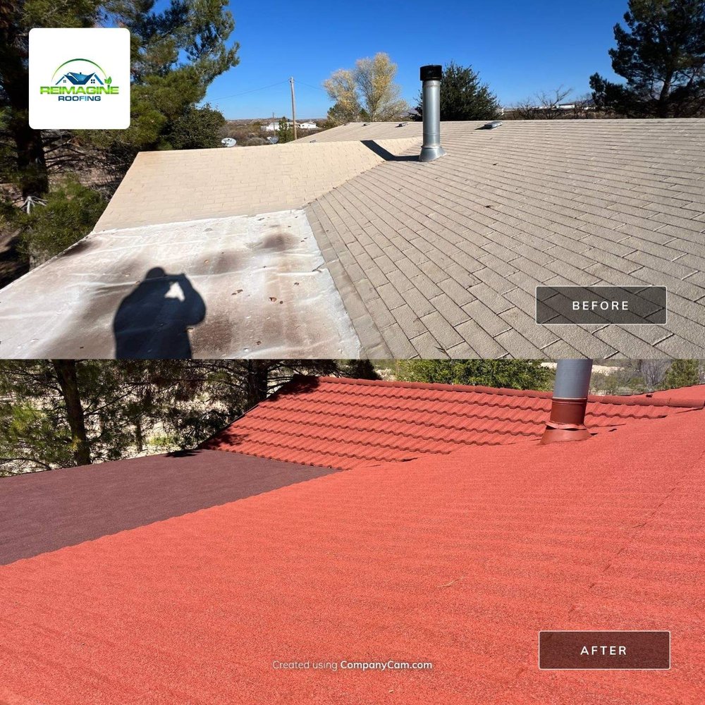 Slide of Reimagine Roofing