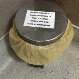 Unsanitary items may be left at the desk... Unsanitary items may be left at the desk...