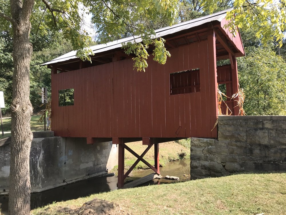 THE KREPPS BRIDGE Covered Bridge Rd, Oley Township, Pennsylvania Landmarks & Historical