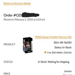 Ozzie Collectables - Order was placed February 2. Item is in stock. Why is it a 3 week+ wait for shipping?