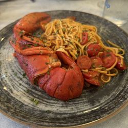 Osteria Pescheria - This was translated as "Lobster noodles".  The lobster was so fresh and sweet.  The pasta was excellent.