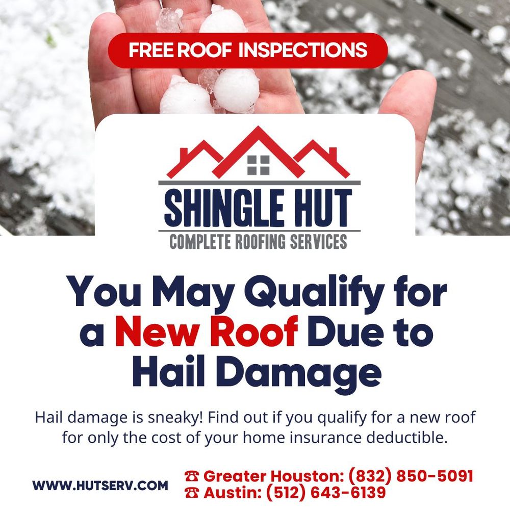 Slide of Shingle Hut Complete Roofing Services