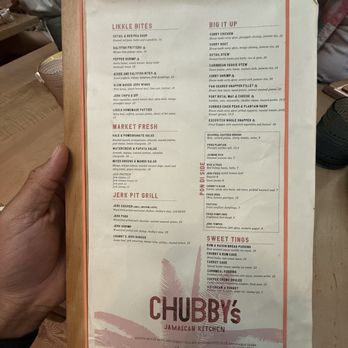 Chubby's Jamaican Kitchen - Menu - Caribbean Near Me - Toronto, Ontario
