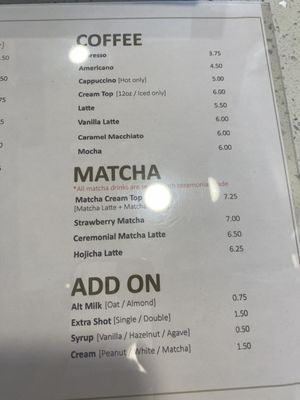 Menu photo 1 Cafe Eclado Artesia, CA