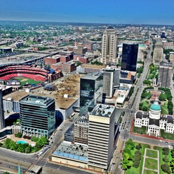 Gateway Arch - View of downtown - Landmarks & Historical Buildings Near Me - St. Louis, Missouri Gateway Arch - View of downtown - Landmarks & Historical Buildings Near Me - St. Louis, Missouri