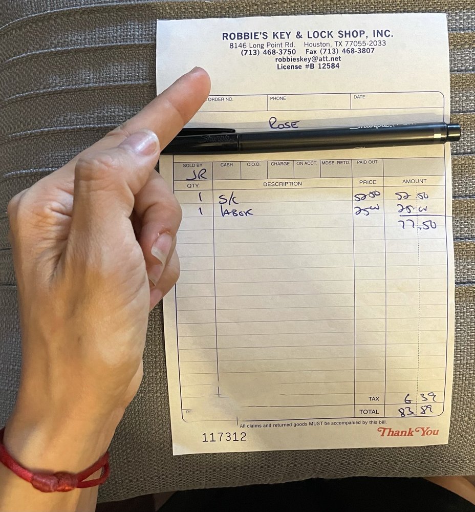 ROBBIE’S KEY & LOCK SHOP INC Updated August 2024 21 Photos & 32