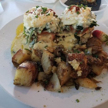 Eat. - Chicken Benedict with Potatoes - New American Near Me - Las Vegas, Nevada
