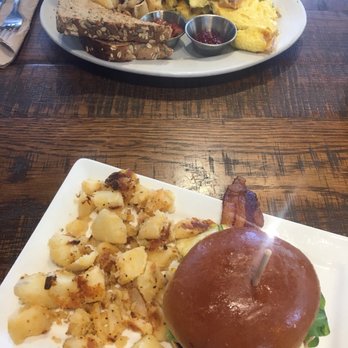 First Watch - Elevated Egg sandwich with potatoes - Breakfast & Brunch Near Me - North Miami Beach, Florida