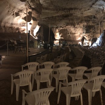 Cave Without A Name - Getting ready for a concert - Tours Near Me - Boerne, Texas Cave Without A Name - Getting ready for a concert - Tours Near Me - Boerne, Texas