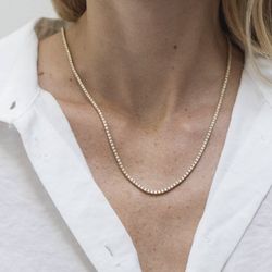 JK Diamond Co. - Tennis Necklace