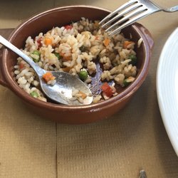 Beccafico - Tapa that came with beer- fried rice with fish