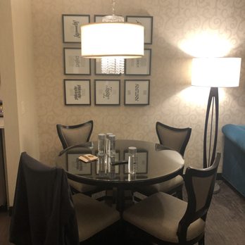 theWit Chicago, a Hilton Hotel - Morning breakfast table with beautiful lighting - Hotels Near Me - Chicago, Illinois