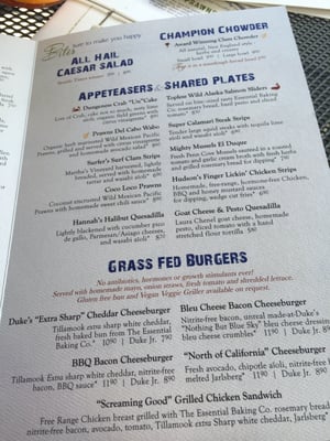 Menu photo 6 Duke's Seafood - Kent Kent, WA Menu photo 6 Duke's Seafood - Kent Kent, WA
