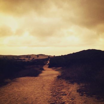 Iron Mountain - The trail walking down to the parking area - Hiking Near Me - Poway, California