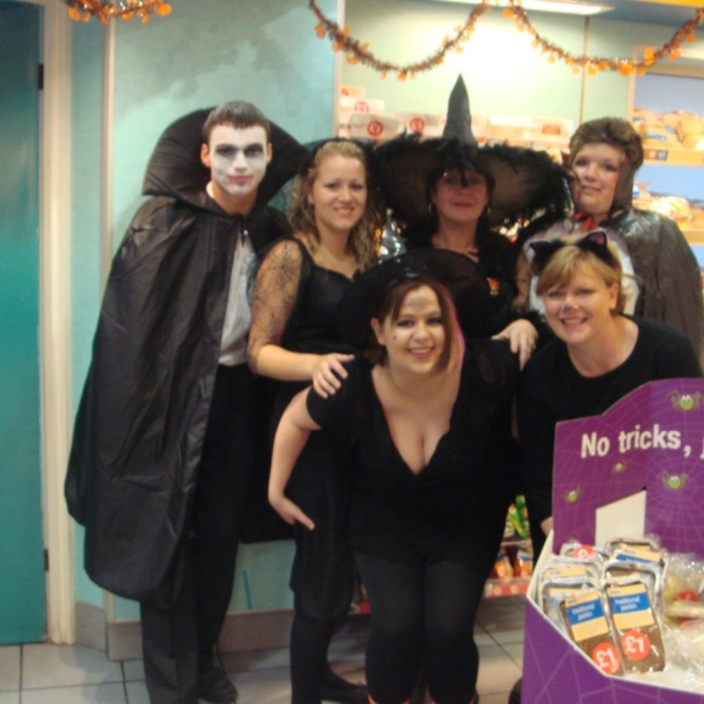 Greggs - The team of Halloween 08' - Bakeries Near Me - Wakefield, XWY