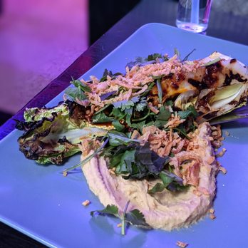 Takoi - Grilled lettuce with hummus. Surprisingly really really delicious - Thai Near Me - Detroit, Michigan Takoi - Grilled lettuce with hummus. Surprisingly really really delicious - Thai Near Me - Detroit, Michigan