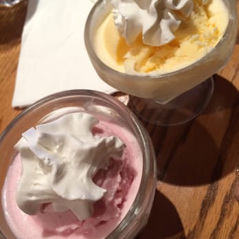 Sushi OK - Vanilla and strawberry ice cream. - Sushi Bars Near Me - Riverside, California