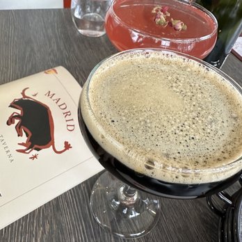 Madrid Spanish Taverna - Espresso Martini and Pink Martini - Spanish Near Me - Roswell, Georgia Madrid Spanish Taverna - Espresso Martini and Pink Martini - Spanish Near Me - Roswell, Georgia