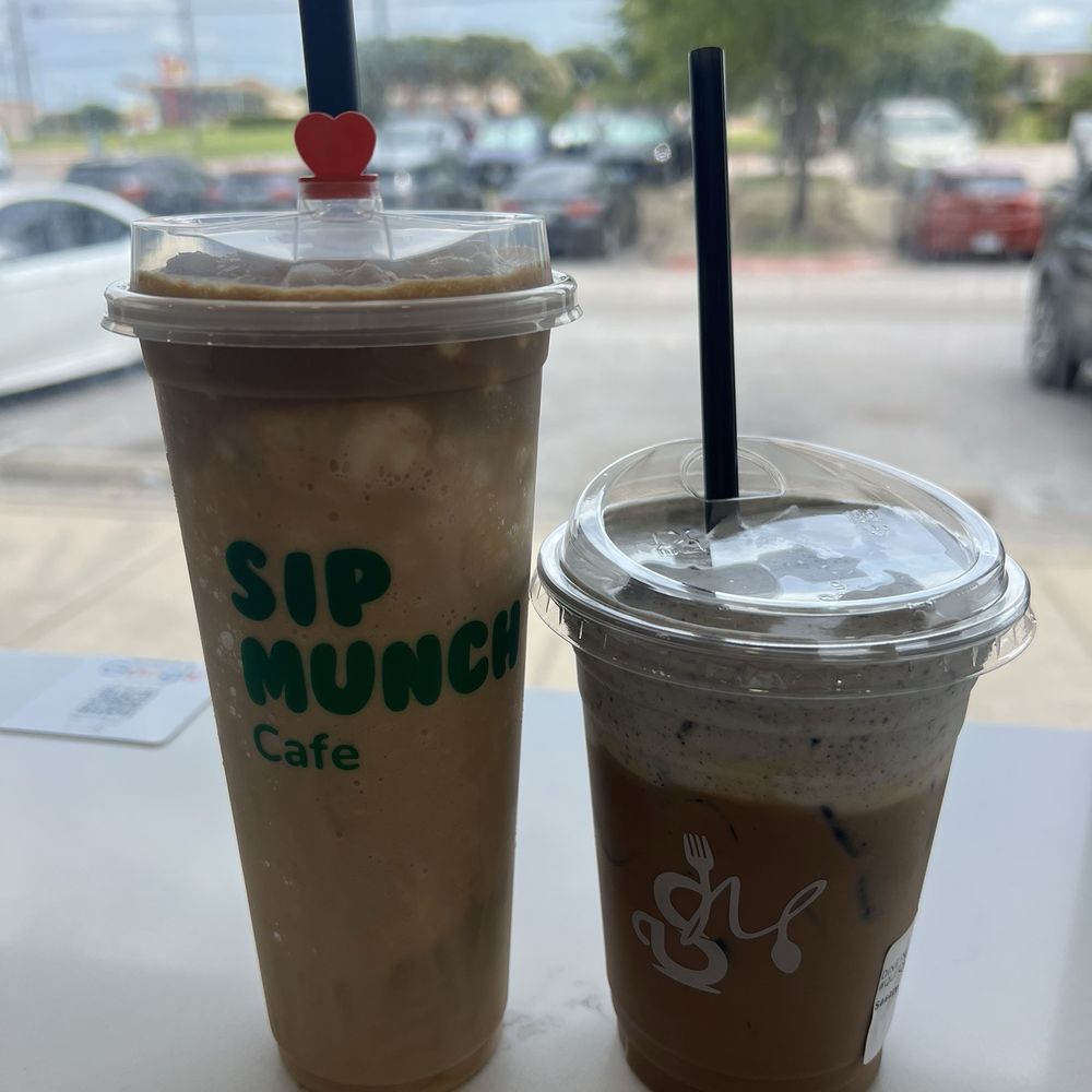 Coconut Coffee (Blended) and Sesame Coffee