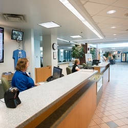 Brighton Recreation Center - Recreation Center front desk - Photo Credit Rich Vossler Photography
