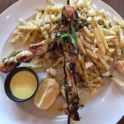 Opa! Authentic Greek - Chicken skewers with Opa! fries