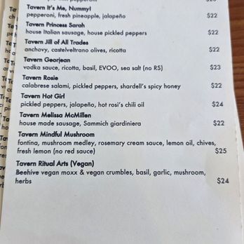 Red Sauce Pizza - Menu (july 2026) - Pizza Near Me - Portland, Oregon