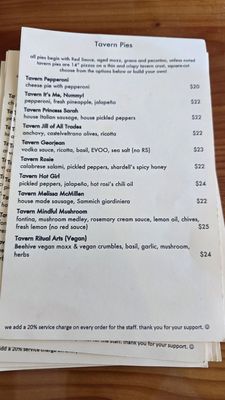 Menu photo 1 Red Sauce Pizza Portland, OR