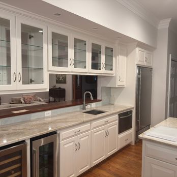 A & T Refinishing and Painting - Refinished Kitchen Cabinets - Painters Near Me - Charlottesville, Virginia A & T Refinishing and Painting - Refinished Kitchen Cabinets - Painters Near Me - Charlottesville, Virginia