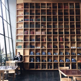 Top Pot Doughnuts - Floor to ceiling bookshelves. - Bakeries Near Me - Seattle, Washington Top Pot Doughnuts - Floor to ceiling bookshelves. - Bakeries Near Me - Seattle, Washington