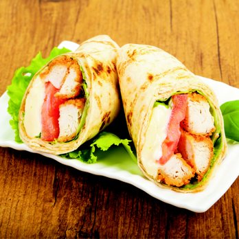 The Pyramids - Crispy Chicken Wrap - Food Trucks Near Me The Pyramids - Crispy Chicken Wrap - Food Trucks Near Me