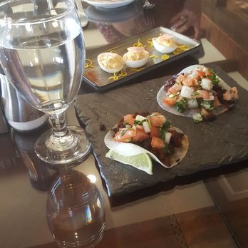 Duke's - Jicama tacos and deviled eggs - New American Near Me - Bluff, Utah
